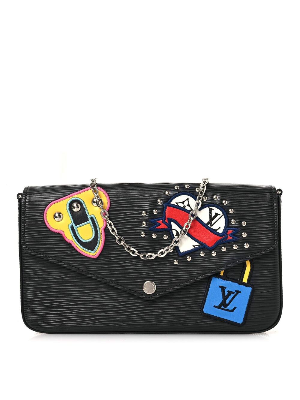 Louis Vuitton Epi Lv Stories Pochette #277110L85B